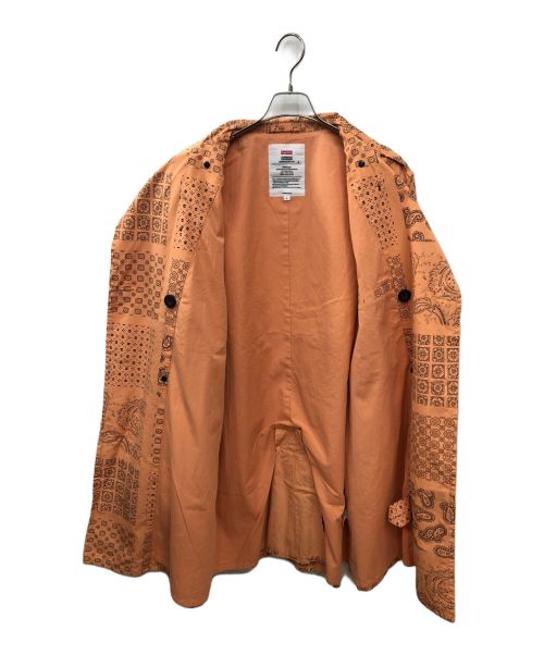 SUPREME（シュプリーム）SUPREME (シュプリーム) MILITARY TRENCH COAT オレンジ サイズ:Lの古着・服飾アイテム