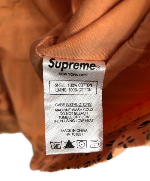 SUPREME（シュプリーム）SUPREME (シュプリーム) MILITARY TRENCH COAT オレンジ サイズ:Lの古着・服飾アイテム