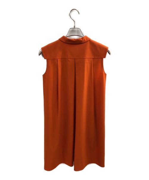 FOXEY NEWYORK（フォクシーニューヨーク）FOXEY NEWYORK (フォクシーニューヨーク) ワンピース オレンジ サイズ:SIZE 40の古着・服飾アイテム