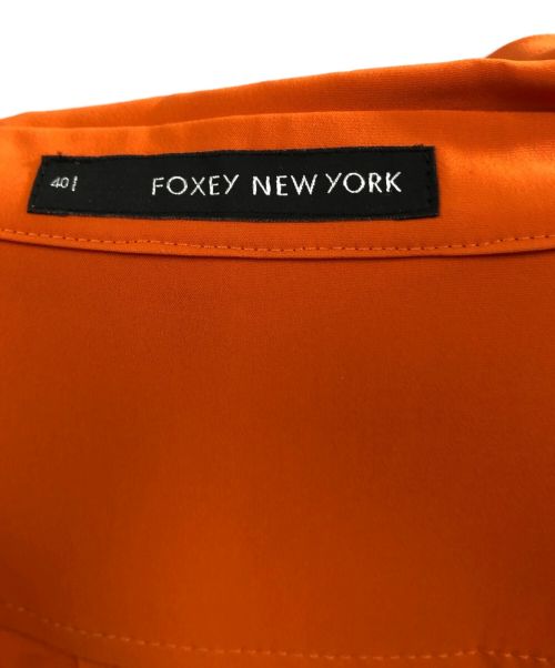 FOXEY NEWYORK（フォクシーニューヨーク）FOXEY NEWYORK (フォクシーニューヨーク) ワンピース オレンジ サイズ:SIZE 40の古着・服飾アイテム
