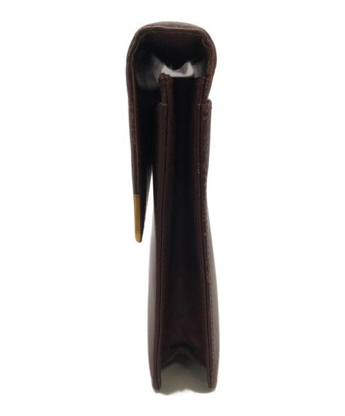 Cartier（カルティエ）Cartier (カルティエ) クラッチバッグ ボルドーの古着・服飾アイテム