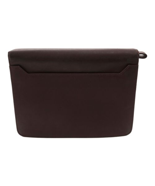 Cartier（カルティエ）Cartier (カルティエ) クラッチバッグ ボルドーの古着・服飾アイテム