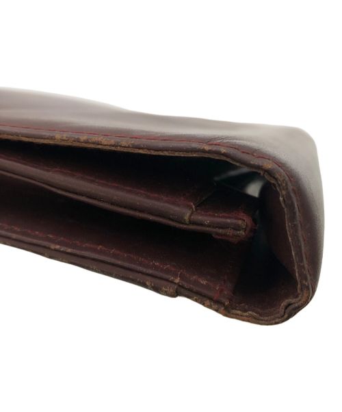 Cartier（カルティエ）Cartier (カルティエ) クラッチバッグ ボルドーの古着・服飾アイテム