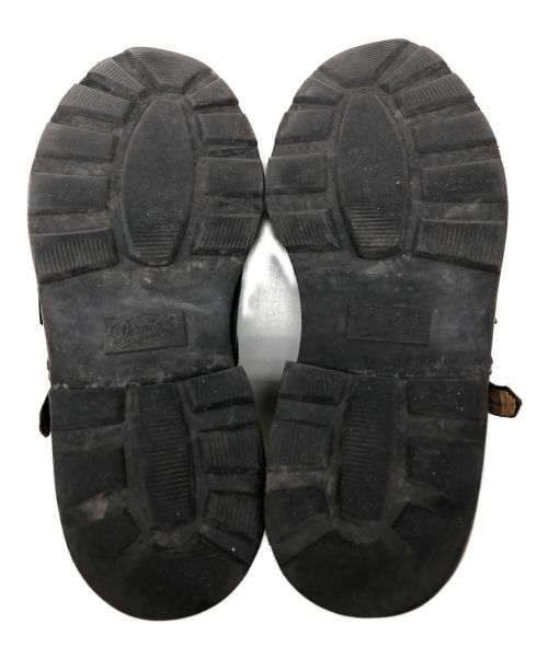 PARABOOT（パラブーツ）PARABOOT (パラブーツ) モンクストラップレザーシューズ ブラック サイズ:UK6 1/2(25cm相当）の古着・服飾アイテム