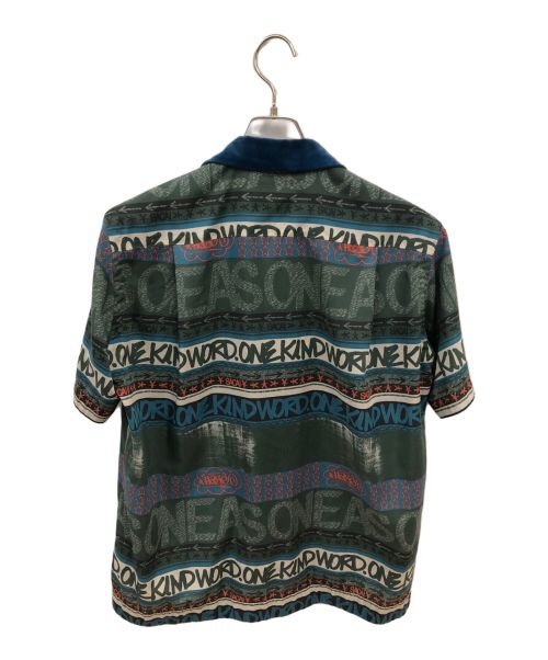 sacai（サカイ）sacai (サカイ) オープンカラーシャツ ブルー サイズ:1の古着・服飾アイテム
