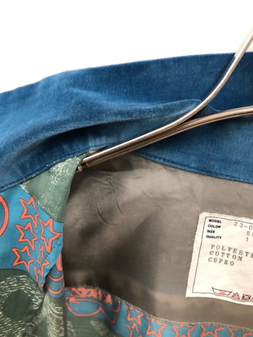 sacai（サカイ）sacai (サカイ) オープンカラーシャツ ブルー サイズ:1の古着・服飾アイテム