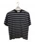 Graphpaper（グラフペーパー）の古着「ボーダーポケットショートスリーブTシャツ／BORDER POCKET S/S T-SHIRT」｜ブラック