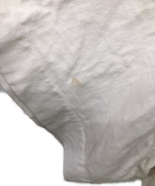 Acne studios（アクネ ストゥディオス）Acne studios (アクネ ストゥディオス) 半袖カットソー ホワイト サイズ:Sの古着・服飾アイテム