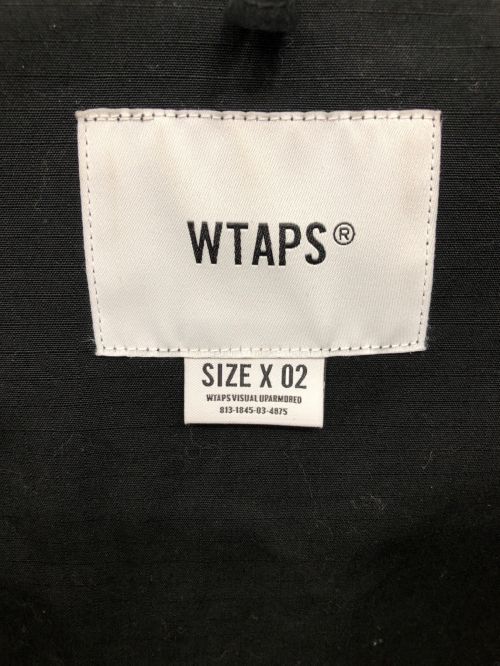 WTAPS（ダブルタップス）WTAPS (ダブルタップス) シャツジャケット ブラック サイズ:02の古着・服飾アイテム