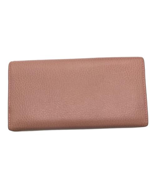 GUCCI（グッチ）GUCCI (グッチ) 長財布 ピンクの古着・服飾アイテム