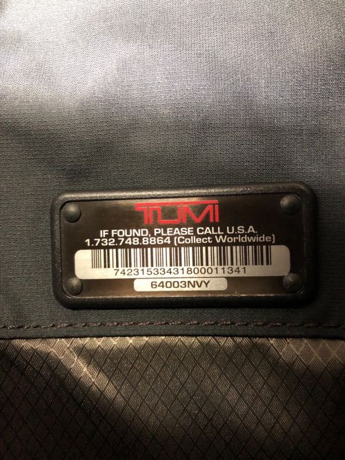 TUMI（トゥミ）TUMI (トゥミ) トートバッグ ブラックの古着・服飾アイテム