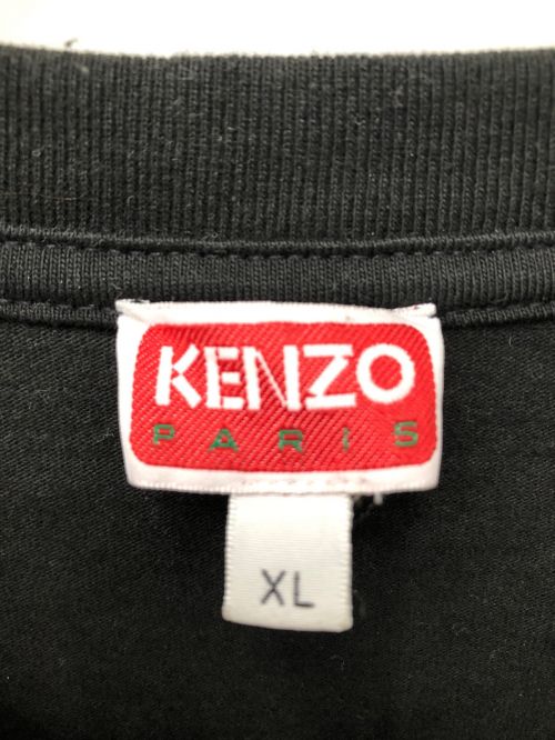 KENZO（ケンゾー）KENZO (ケンゾー) 半袖カットソー CLASSIC T-SHIRT ブラック サイズ:SIZE XLの古着・服飾アイテム