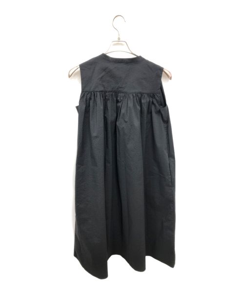 BEARDSLEY（ビアズリー）BEARDSLEY (ビアズリー) スタンドカラーワンピース ブラック サイズ:FREEの古着・服飾アイテム