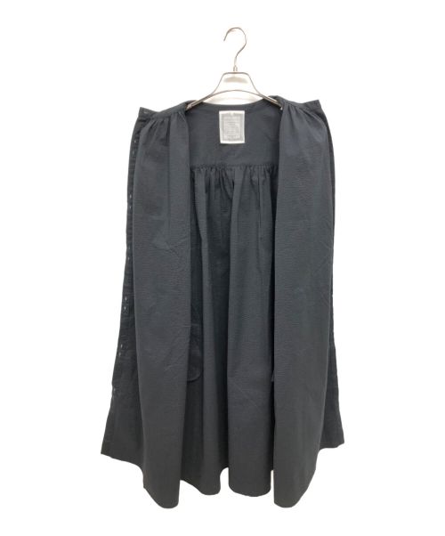 BEARDSLEY（ビアズリー）BEARDSLEY (ビアズリー) スタンドカラーワンピース ブラック サイズ:FREEの古着・服飾アイテム