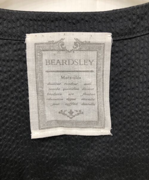BEARDSLEY（ビアズリー）BEARDSLEY (ビアズリー) スタンドカラーワンピース ブラック サイズ:FREEの古着・服飾アイテム