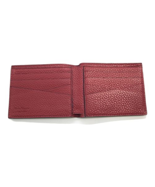 Salvatore Ferragamo（サルヴァトーレ フェラガモ）Salvatore Ferragamo (サルヴァトーレ フェラガモ) 2つ折り財布 ブラウンの古着・服飾アイテム