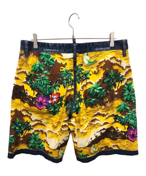 DSQUARED2（ディースクエアード）DSQUARED2 (ディースクエアード) デニムハーフパンツ インディゴ サイズ:48の古着・服飾アイテム