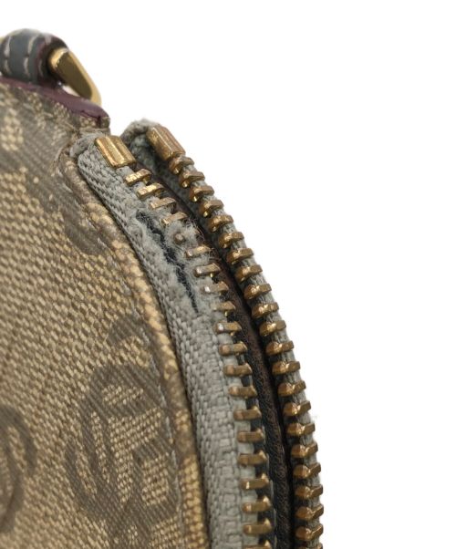 LOEWE（ロエベ）LOEWE (ロエベ) ラウンドコインケース ベージュの古着・服飾アイテム