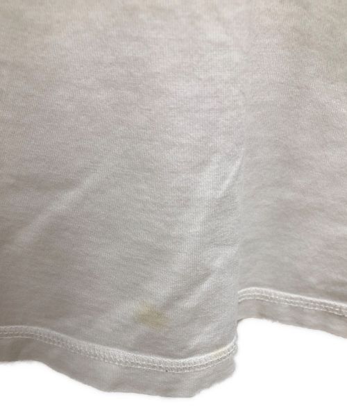 CHRISTIAN DADA（クリスチャンダダ）CHRISTIAN DADA (クリスチャンダダ) フロント刺繍Tシャツ ホワイト サイズ:46の古着・服飾アイテム