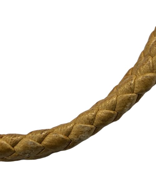 BOTTEGA VENETA（ボッテガベネタ）BOTTEGA VENETA (ボッテガベネタ) ブレスレット ベージュの古着・服飾アイテム