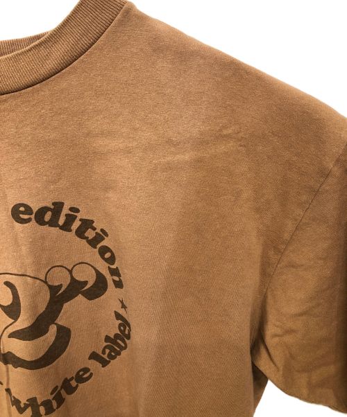 stussy（ステューシー）stussy (ステューシー) 半袖カットソー ベージュ サイズ:Lの古着・服飾アイテム