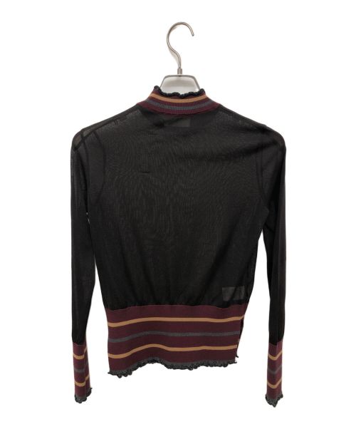 MARNI（マルニ）MARNI (マルニ) シアーニット ブラウン サイズ:36の古着・服飾アイテム