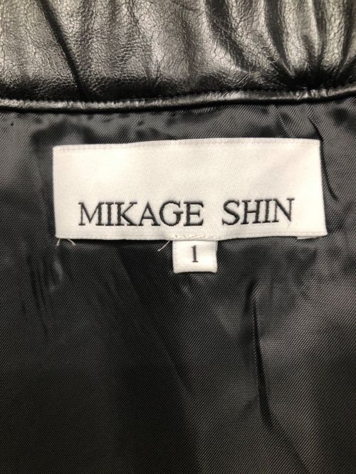 MIKAGE SKIN（ミカゲシン）MIKAGE SKIN (ミカゲシン) スカート ブラック サイズ:1の古着・服飾アイテム