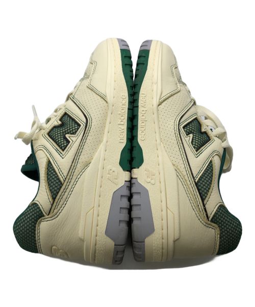 NEW BALANCE（ニューバランス）NEW BALANCE (ニューバランス) Aime Leon Dore (エメレオンドレ) BB550AY1 ベージュ×グリーン サイズ:US10の古着・服飾アイテム