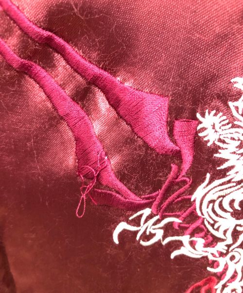 錦（ニシキ）錦 (ニシキ) スカジャン/エヴァンゲリオン ブラウン サイズ:Sの古着・服飾アイテム