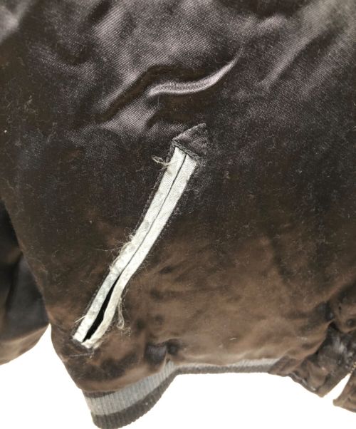 錦（ニシキ）錦 (ニシキ) スカジャン/エヴァンゲリオン ブラウン サイズ:Sの古着・服飾アイテム