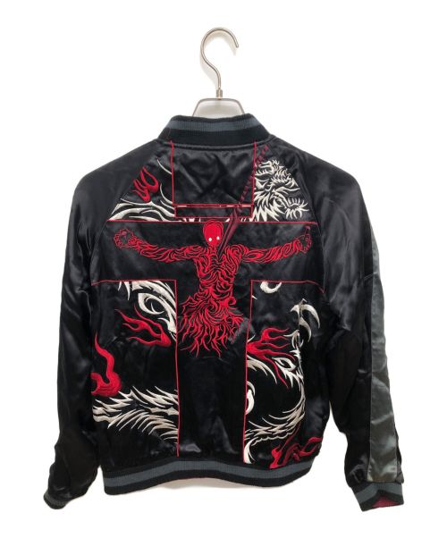 錦（ニシキ）錦 (ニシキ) スカジャン/エヴァンゲリオン ブラウン サイズ:Sの古着・服飾アイテム