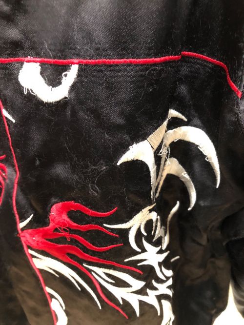 錦（ニシキ）錦 (ニシキ) スカジャン/エヴァンゲリオン ブラウン サイズ:Sの古着・服飾アイテム