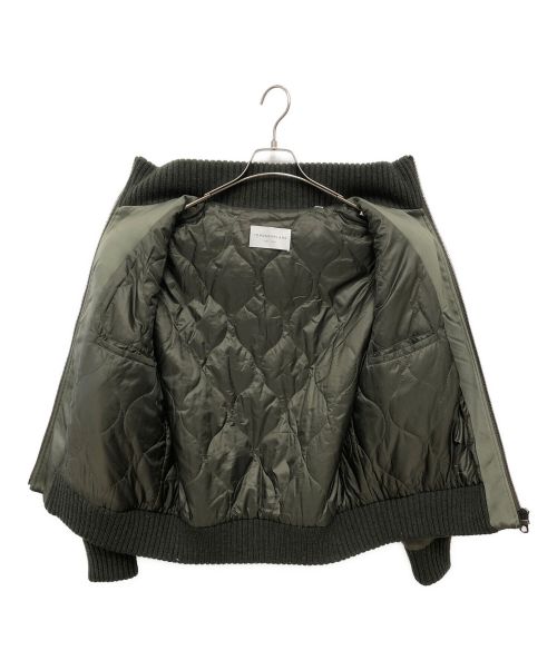 TOMORROW LAND（トゥモローランド）TOMORROW LAND (トゥモローランド) ニットジャケット グリーン サイズ:SIZE Sの古着・服飾アイテム