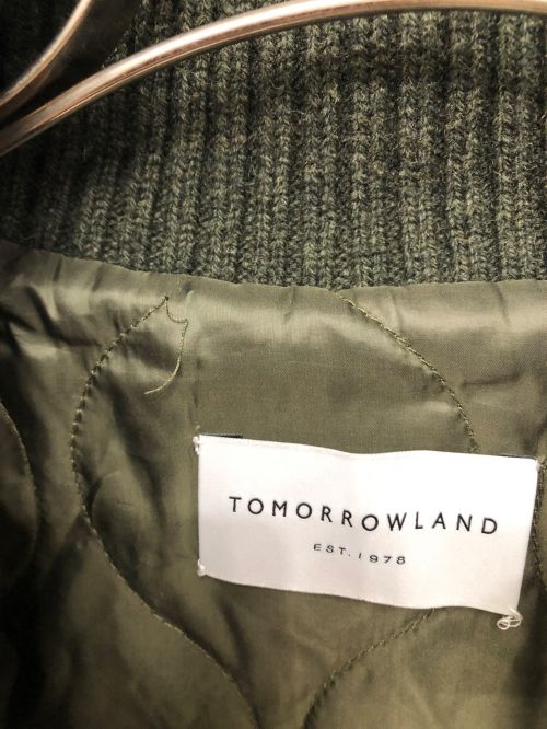 TOMORROW LAND（トゥモローランド）TOMORROW LAND (トゥモローランド) ニットジャケット グリーン サイズ:SIZE Sの古着・服飾アイテム