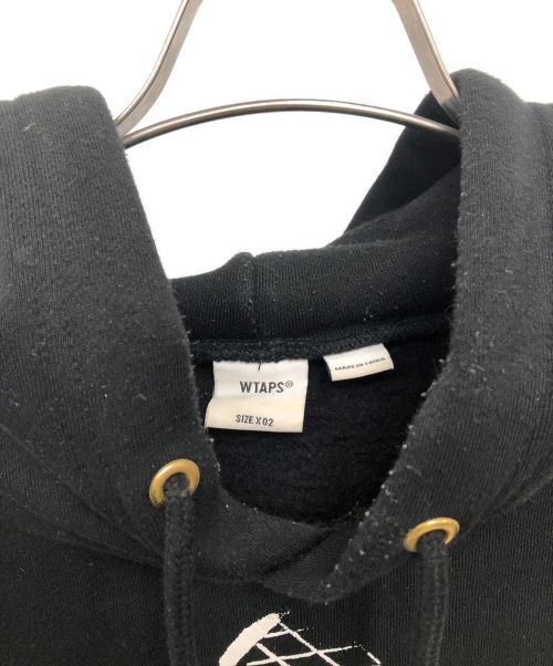 WTAPS（ダブルタップス）WTAPS (ダブルタップス) VANS (バンズ) プルオーバーパーカー/VAULT HOODIE 2020FW ブラック サイズ:02の古着・服飾アイテム
