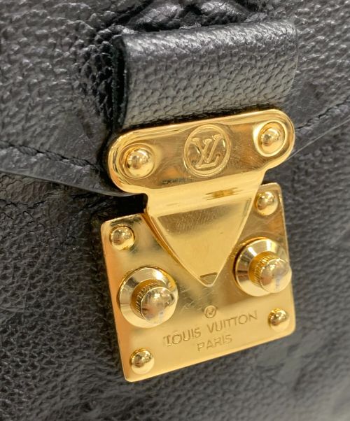 LOUIS VUITTON（ルイ ヴィトン）LOUIS VUITTON (ルイ ヴィトン) ショルダーバッグ　ポシェット・メティス MM ブラックの古着・服飾アイテム