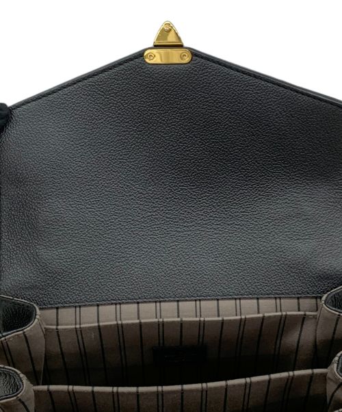 LOUIS VUITTON（ルイ ヴィトン）LOUIS VUITTON (ルイ ヴィトン) ショルダーバッグ　ポシェット・メティス MM ブラックの古着・服飾アイテム