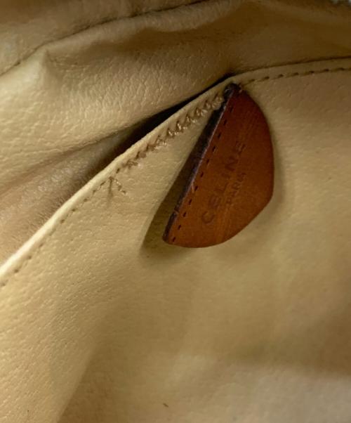 CELINE（セリーヌ）CELINE (セリーヌ) ミニショルダーバッグ　マカダム ブラウンの古着・服飾アイテム
