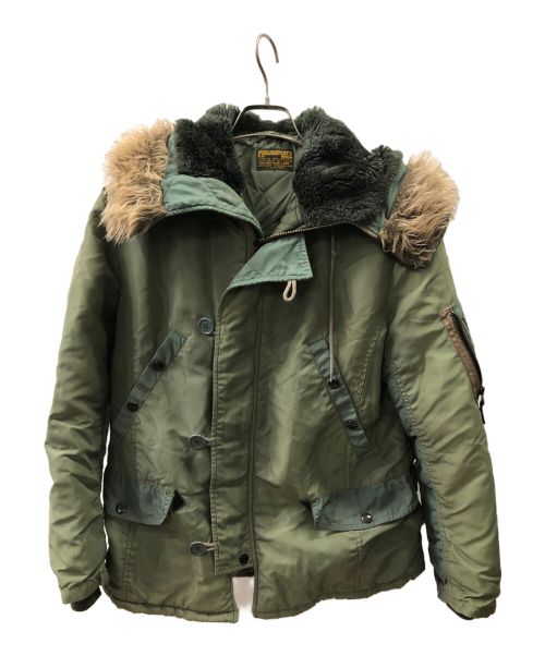 UNITED CARR（ユナイテッドカー）UNITED CARR (ユナイテッドカー) フライトジャケット グリーン サイズ:Mの古着・服飾アイテム