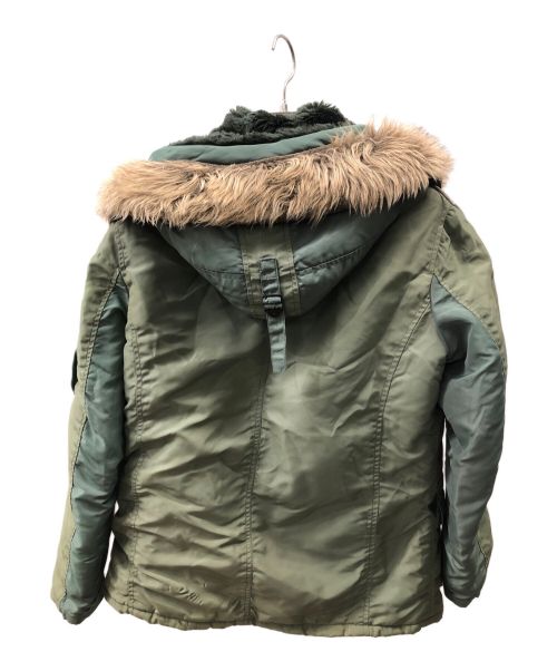 UNITED CARR（ユナイテッドカー）UNITED CARR (ユナイテッドカー) フライトジャケット グリーン サイズ:Mの古着・服飾アイテム