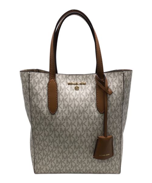 MICHAEL KORS（マイケル・コース）MICHAEL KORS (マイケルコース) ショルダーバッグ ベージュの古着・服飾アイテム