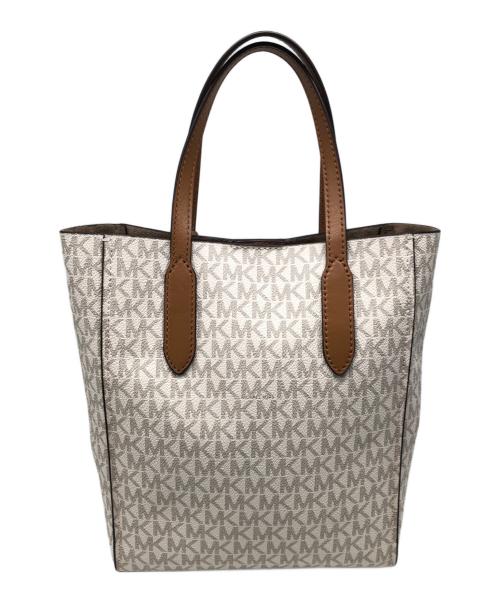 MICHAEL KORS（マイケル・コース）MICHAEL KORS (マイケルコース) ショルダーバッグ ベージュの古着・服飾アイテム