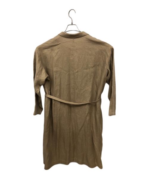 nuuno（ヌウノ）nuuno (ヌウノ) コート ベージュ サイズ:FREEの古着・服飾アイテム