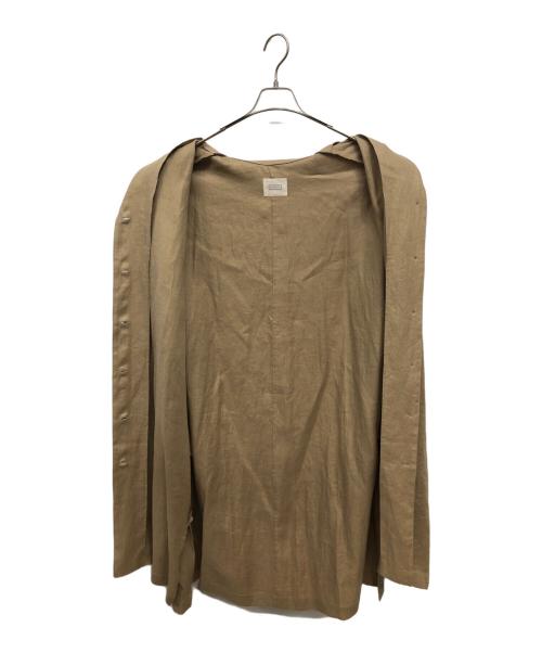 nuuno（ヌウノ）nuuno (ヌウノ) コート ベージュ サイズ:FREEの古着・服飾アイテム