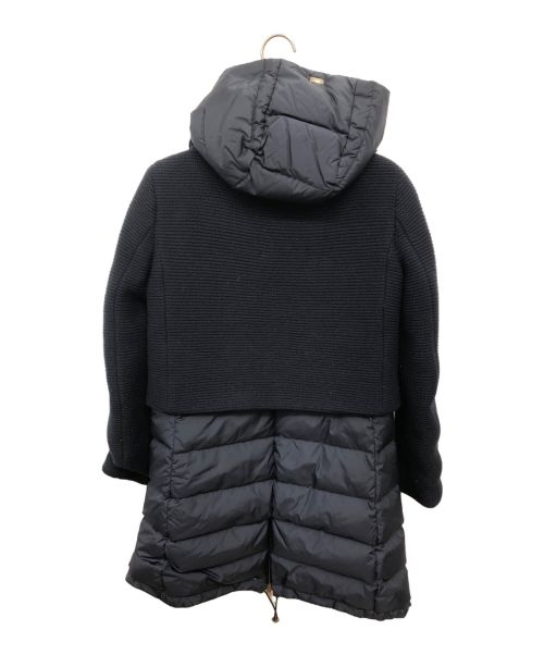 HERNO（ヘルノ）HERNO (ヘルノ) 切替ダウンコート ネイビー サイズ:40(JP：M相当)の古着・服飾アイテム
