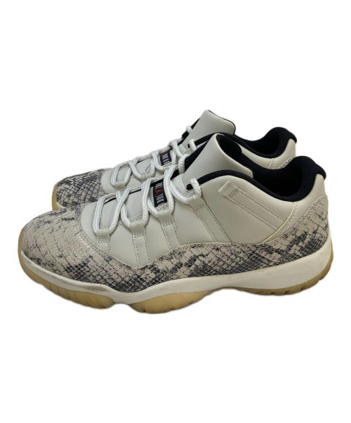NIKE（ナイキ）NIKE (ナイキ) Air Jordan 11 Low Snakeskin 