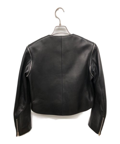 Acne studios（アクネ ストゥディオス）Acne studios (アクネ ストゥディオス) レザージャケット ブラック サイズ:34の古着・服飾アイテム