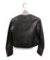 Acne studios (アクネ ストゥディオス) レザージャケット ブラック サイズ:34：45000円