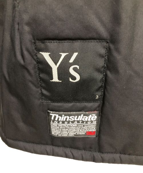 Y's（ワイズ）Y's (ワイズ) ダウンジャケット ブラック サイズ:2の古着・服飾アイテム