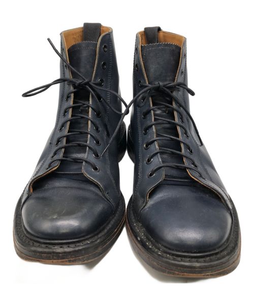 Tricker's（トリッカーズ）Tricker's (トリッカーズ) レースアップブーツ ネイビー サイズ:8.5の古着・服飾アイテム
